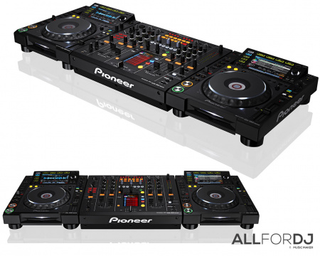 Комплект Pioneer 2x CDJ-2000 NXS/Nexus + DJM-2000 NXS/Nexus по цене 458 640 руб.