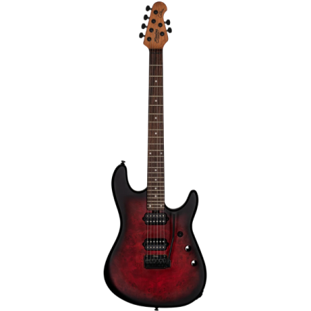 Sterling By Music Man Jason Richardson RICHARDSON6 Dark Scarlet Burst Satin по цене 164 150 ₽