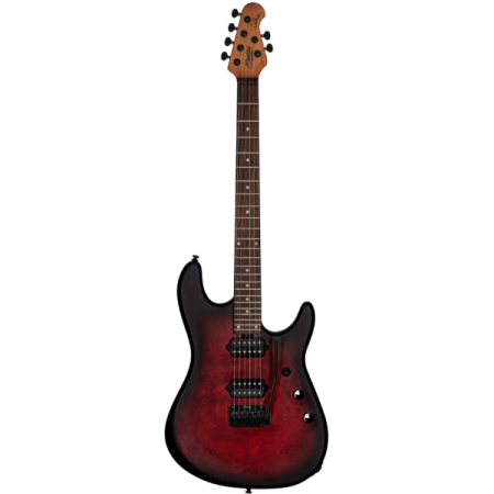 Sterling By Music Man Jason Richardson RICHARDSON6 Dark Scarlet Burst Satin по цене 169 200 ₽