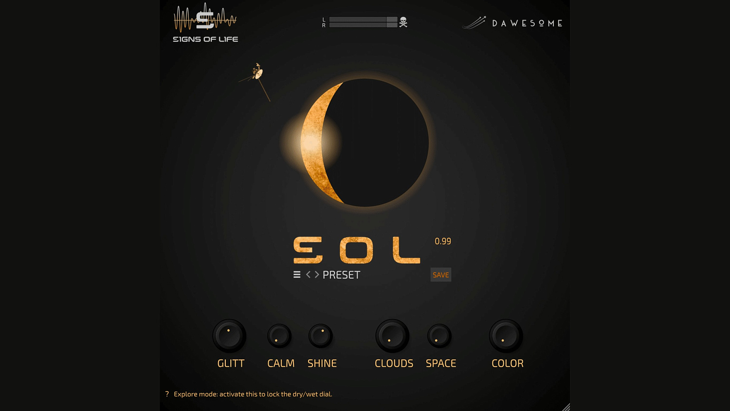 Sol — бесплатный гранулярный реверб и дилей