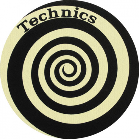 Slipmat-Factory Spiral Yellow (Пара) по цене 1 610 ₽