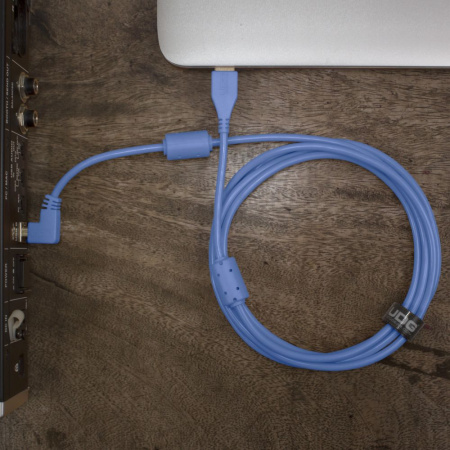 UDG Ultimate Audio Cable USB 2.0 A-B Light Blue Angled 1m по цене 940 ₽