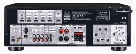 Onkyo TX-SR393 Black по цене 33 000 ₽