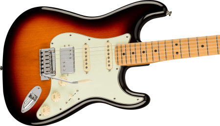 Fender Player Plus Strat HSS MN 3-Tone Sunburst по цене 151 800 ₽