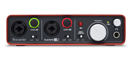 FOCUSRITE Scarlett 2i2 USB по цене 12 900 руб.