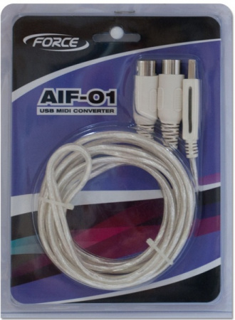 FORCE AIF-01 интерфейс MIDI-USB по цене 2 100 руб.
