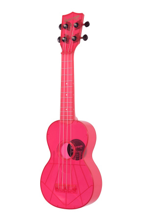 Waterman by Kala KA-SWF-PK Fluorescent Pink, Soprano Ukulele по цене 4 510 ₽