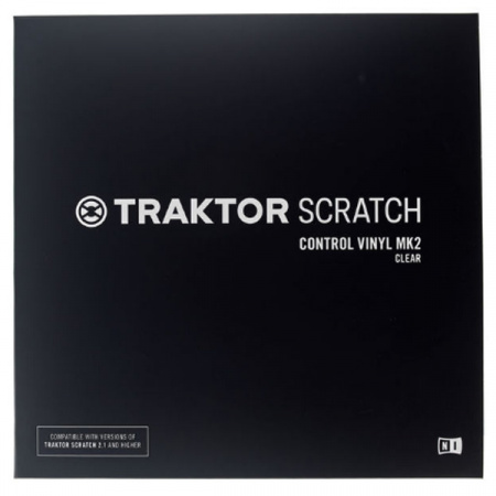Native Instruments Traktor Scratch Pro Control Vinyl Clear Mk2 по цене 1 921 ₽
