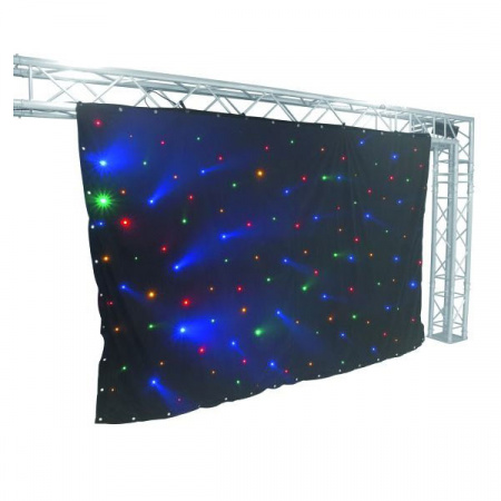 Eurolite CRT-120LEDs Multicol. Sound 3x2m по цене 48 150 ₽