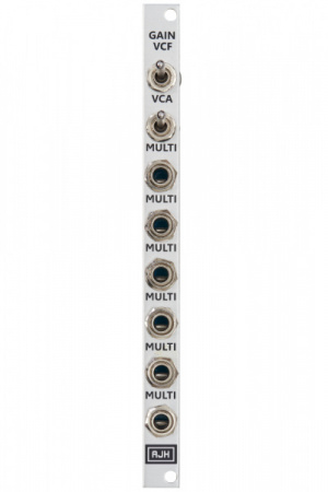 AJH Synth MiniMod Gain Switch Expander and Multiple silver по цене 8 730 ₽