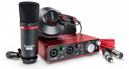 FOCUSRITE Scarlett 2i2 Studio 2nd Gen по цене 21 400 руб.