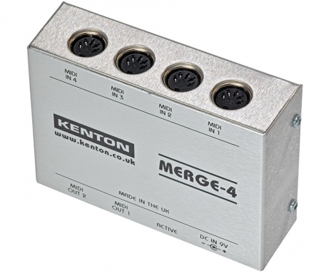 Kenton Merge 4 – 4 MIDI IN to 2 OUT по цене 8 700 ₽