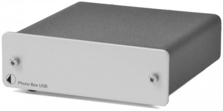 Pro-Ject PHONO BOX USB DC (silver) по цене 16 000 ₽