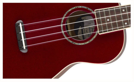 Fender Zuma Classic Ukulele Candy Apple Red по цене 19 740 ₽