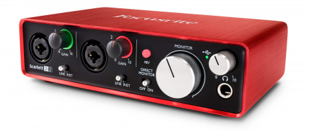 FOCUSRITE Scarlett 2i2 2nd GEN USB по цене 12 900 руб.