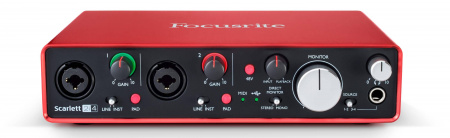 FOCUSRITE SCARLETT 2I4 2ND GEN USB по цене 13 680 руб.