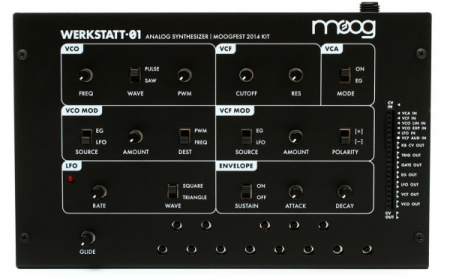 Moog Werkstatt-01 and CV Expander по цене 16 400 ₽