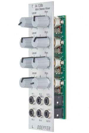 Doepfer A-138s Mini Stereo Mixer по цене 8 270 ₽
