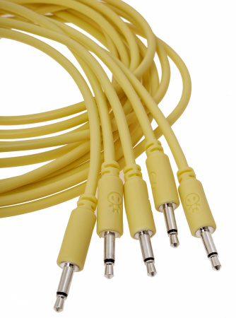 Erica Synths Eurorack Patch Cables 30cm, 5 Pcs Yellow по цене 1 050 ₽