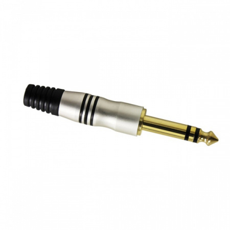 Adam Hall Connectors 7511 - 6.3 mm Jack Plug stereo gold по цене 210 ₽