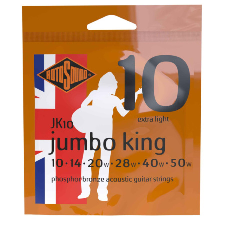  Rotosound JK10 Strings Phosphor Bronze по цене 640.00 ₽