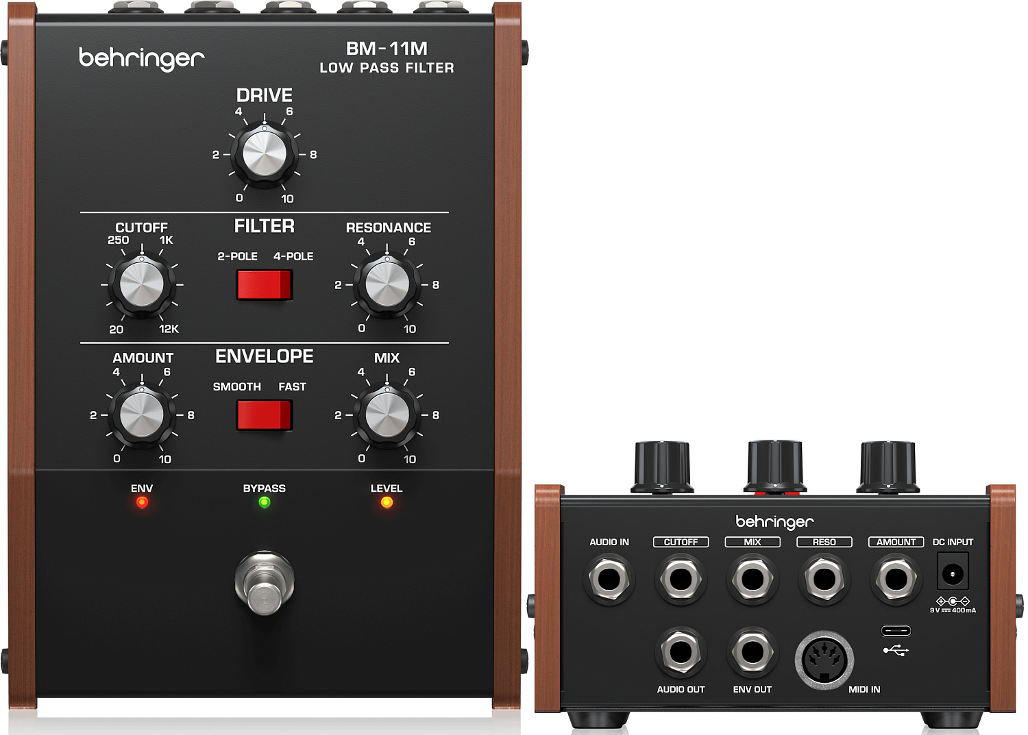 Behringer BM-11M — доступный аналоговый НЧ-фильтр в стиле Moog