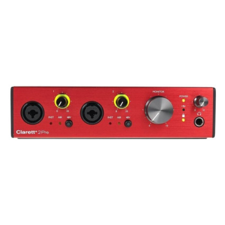 Focusrite Clarett+ 2Pre USB по цене 56 250 ₽