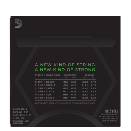 D'Addario NYXL0838 по цене 2 300 ₽