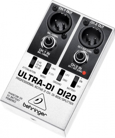 Behringer ULTRA-DI DI20 по цене 3 000 ₽
