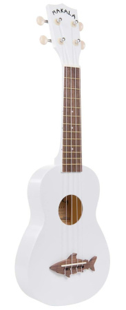 Kala MK-SS/WHT Makala Shark Soprano Ukulele Great White по цене 3 780 ₽