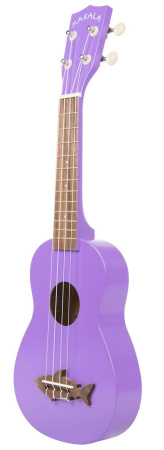 Kala MK-SS/PUR Makala Shark Soprano UkuleleSea Urchin Purple Vintage Finish по цене 5 950 ₽