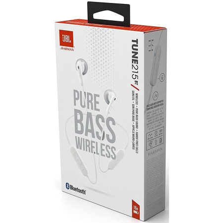 JBL Tune 215BT White по цене 3 350 ₽