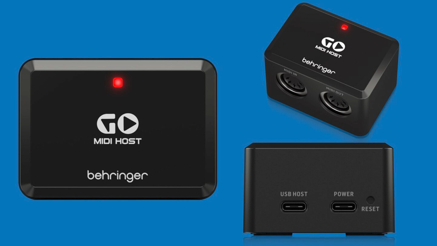 Go MIDI Host — юсб-миди-хаб от Behringer