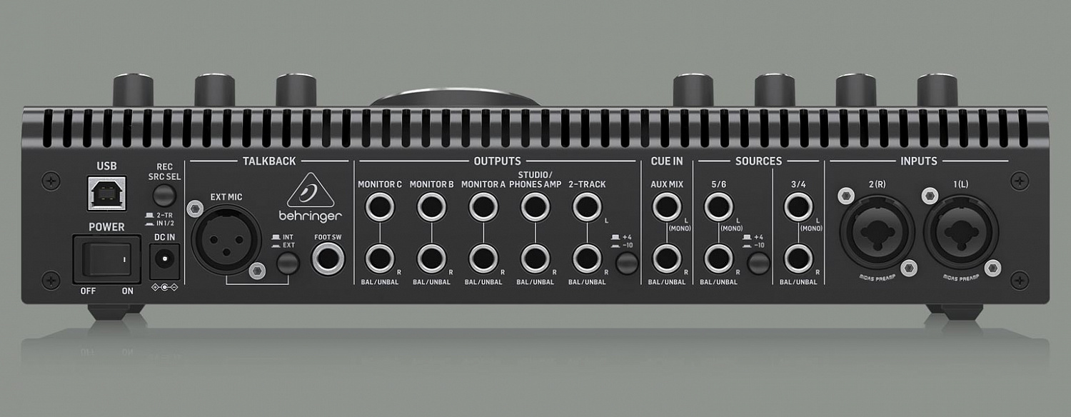 Behringer | STUDIO XL. Больше входов и выходов для записи и мониторинга