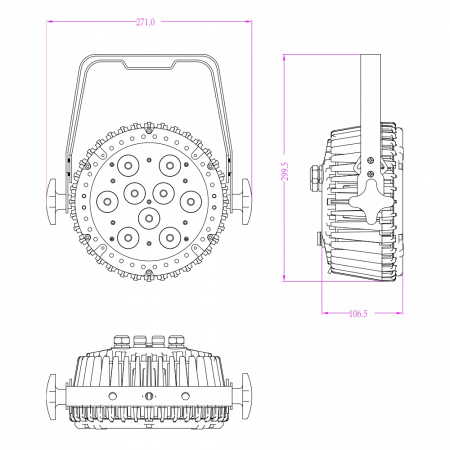 Involight LEDPAR95W по цене 23 550 ₽