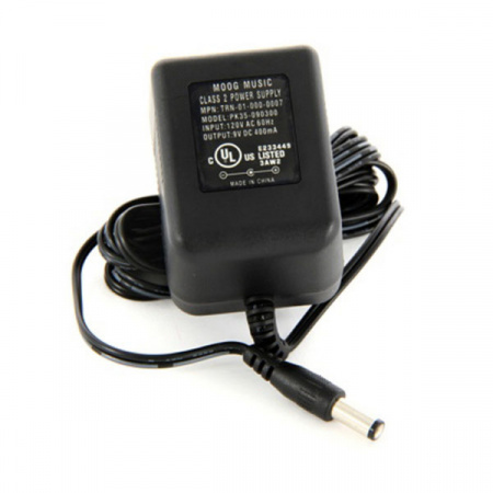 Moog Moogerfooger Power Supply 220V to 9VDC, 200mA, Center Positive по цене 1 460 ₽