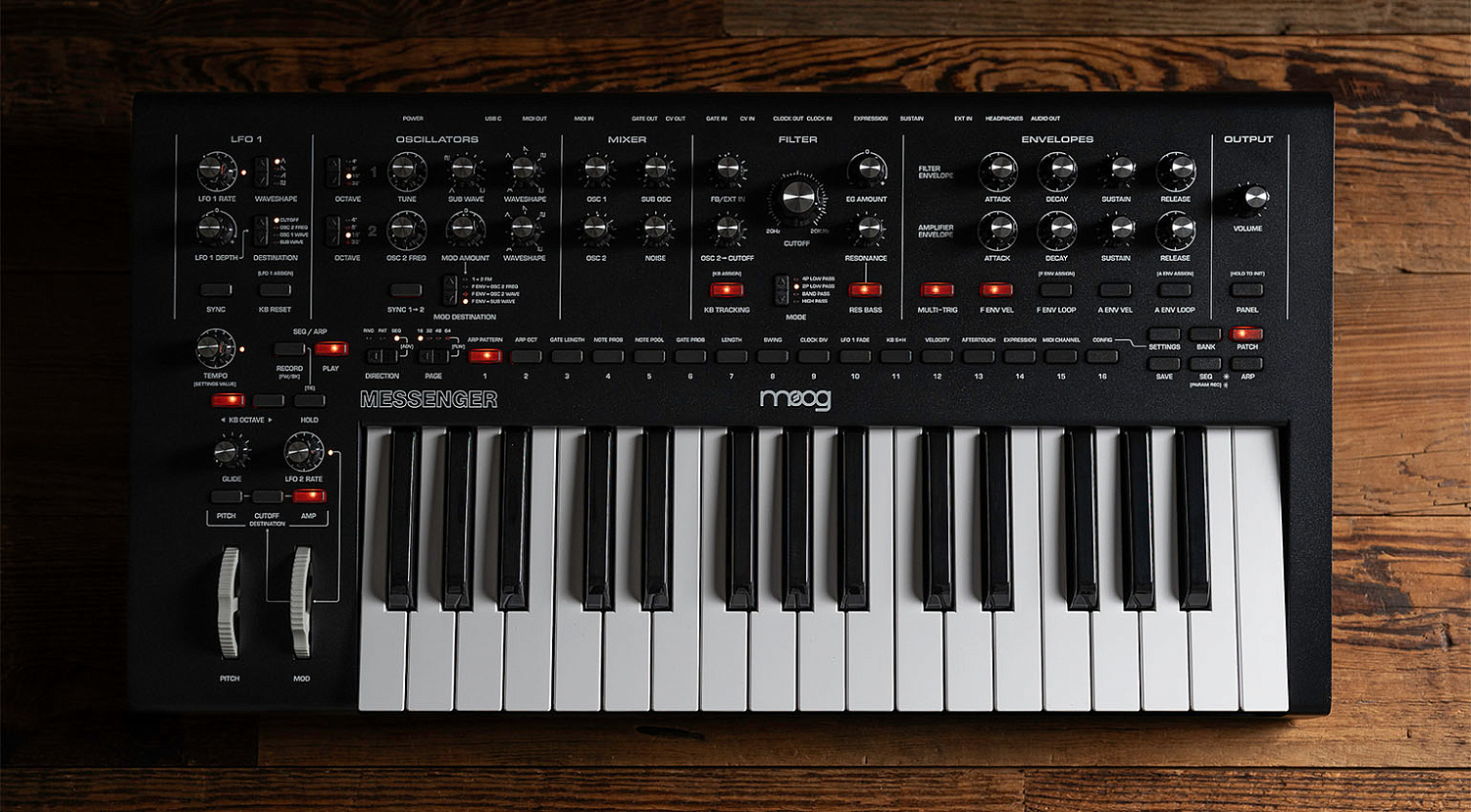 Компания Moog представила свой новый синтезатор