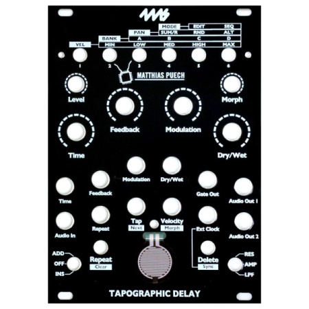 4MS TAPO Black Faceplate по цене 5 150 ₽