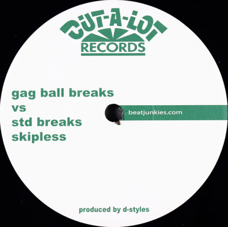 D-Styles ‎– Gag Ball Breaks Vs Std Breaks Skipless (7") по цене 1 400 ₽