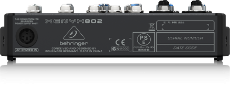 Аренда микшерного пульта Behringer XENYX 802 по цене 1 000.00 ₽
