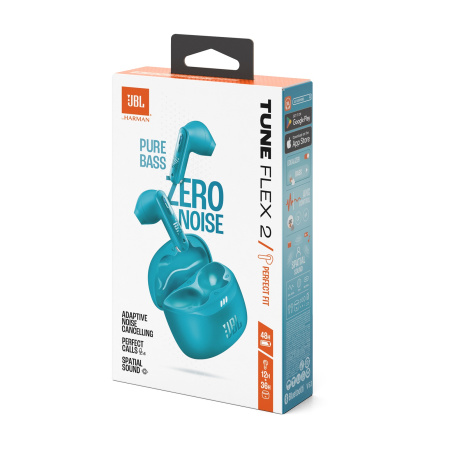 JBL Tune Flex 2 Blue по цене 8 400 ₽