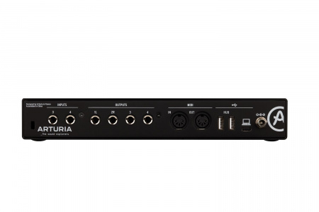 Arturia MiniFuse 4 Black по цене 26 500 ₽