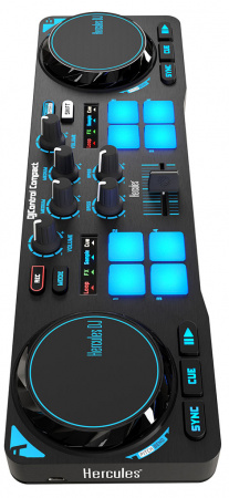 Hercules DJControl Compact по цене 8 590 ₽