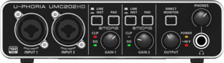 Behringer U-PHORIA UMC202HD по цене 11 420 ₽