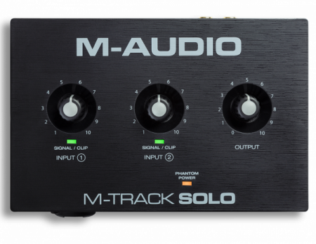 M-Audio M-Track Solo по цене 7 950 ₽