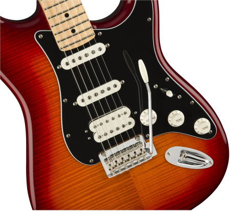 Fender Player Stratocaster HSS Plus Top MN Aged Cherry Burst по цене 141 000 ₽