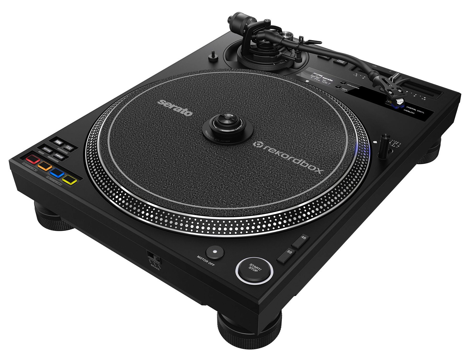 PIONEER DJ | PLX-CRSS12 — гибрид тёрнтейбла и моторизованного контроллера DVS
