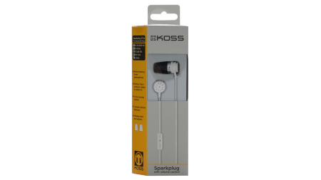 KOSS Spark Plug W White по цене 1 300 ₽