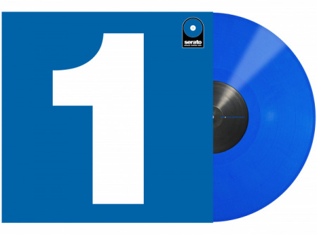 Serato 12" Control Vinyl Performance Series (одна штука) - Blue по цене 2 090 ₽
