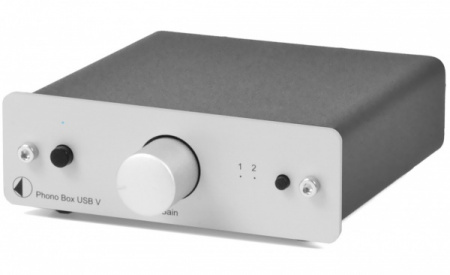 Pro-Ject Phono Box USB V Silver по цене 22 569.43 ₽